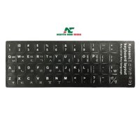 Combo 10 Tấm dán bàn phím tiếng Hàn Quốc Keyboard Layout Sticker