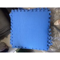 Combo 10 tấm thảm xốp vân khế màu xanh, đen khổ 60x60x0,7cm