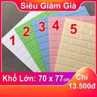 Combo 10 tấm xốp dán tường giả gạch hht