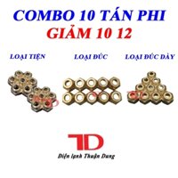 Combo 10 tán ống đồng phi 12 giảm 10_ TD Điện lạnh Thuận Dung