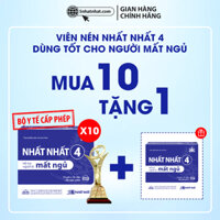 [Combo 10 tặng 1] Viên Nén Dùng Tốt Cho Người Mất Ngủ Nhất Nhất 4 - Bổ huyết, hoạt huyết, dưỡng tâm, an thần