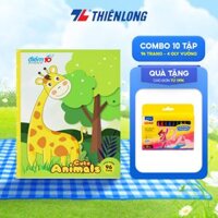 Combo 10 Tập học sinh 96 trang Thiên Long Điểm 10 NB-028- 96 trang - 4 ôly vuông