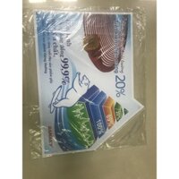 Combo 10 tem dán cho tủ đông - combo 10 decal dán cho tủ đông (có keo dán phía sau, mẫu 3)