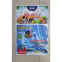 combo 10 tem dán tủ lạnh Aqua