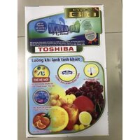 Combo 10 tem dán tủ lạnh Toshiba/ Com 10 miếng dán tủ lạnh Toshiba (mẫu 1)