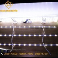 [Combo 10 thanh] LED thanh tỏa 1 mét – 12V, 12 bóng/mét dùng chip 3030 SMD siêu sáng, siêu tỏa chuyên dùng hắt bảng hiệu, sáng hộp đèn.