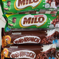 Combo 10 Thanh NGŨ CỐC ĂN SÁNG NESTLE KOKO KRUNCH và MILO BAR.