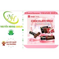 COMBO 10 THANH - Socola Meiji Mix 3 Vị ( Milk & Black & Dâu) 120g