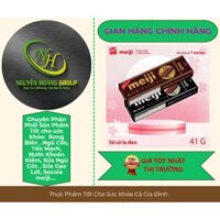 COMBO 10 THANH - Socola MEIJI 41 g Mix  2 Loại ( Black,  Milk )