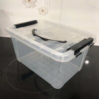 [COMBO 10 THÙNG] Thùng Nhựa 5000ml (5 lít) Đựng Đồ Đa Năng có Quai Xách - Kích thước 28 cm - 20 cm - 14.5 cm