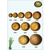 Combo 10 Thúng Tre, Mùng Tre/ Dùng Cho Gia Đình, Nhà Hàng Phong Cách Mộc Mạc, Thân Thiện Môi Trường