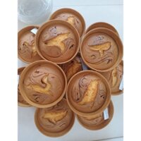 combo 10 tô bánh bông lan bơ sữa nướng mới mỗi ngày( loại lớn có hộp)