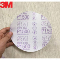 Combo 10 tờ giấy nhám đĩa đánh bóng 3M 00950 Gold Finishing Film Disc P1500