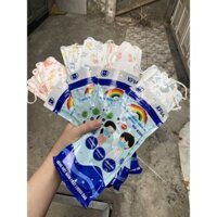 Combo 10 Túi (100 Chiếc) Khẩu Trang cho bé KF94 Đại Phát Công Nghệ Dập Hàn Quốc, Thiết Kế Thời Trang, Kháng Khuẩn