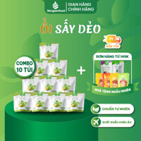 Combo 10 túi Ổi Sấy Dẻo Nông Lâm Food túi 75g
