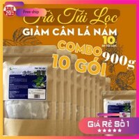 Combo 10 túi trà lá nam 10 vị túi lọc đóng gói bịch zip tiện dụng 900g (300 túi lọc x 3g) Trà Thảo Mộc Bình Dương