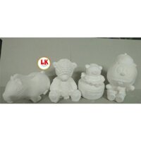 combo 10 tượng tô màu (12-14cm) dành cho thiếu nhi