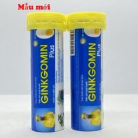 [COMBO 10 TUÝP] Sủi bổ não Ginkgomin Plus Giúp hoạt huyết , tăng cường lưu thông máu lên  não MPSHOP