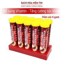 Combo 10 tuýp sủi Tăng Lực ZZS- bổ sung Lysin, taurin, inositol -giúp tỉnh táo, giảm căng thẳng mệt mỏi hiệu quả- 20v