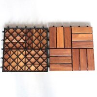 Combo 10 vỉ Gỗ Lót Sàn 12 Nan NATHIMEX JSC - VG01