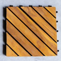 COMBO 10 Vỉ gỗ lót sàn 8 Nan Chéo Nathimex JSC - NATHIMEX-VG06