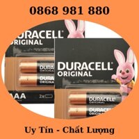 COMBO 10 Vỉ Pin AAA 1.5v Alkaline Duracell MN2400 LR03 - Vỉ 2 viên LH O3771O4628