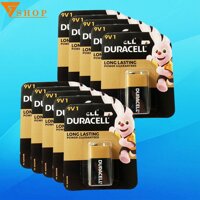 Combo 10 Vỉ Pin Duracell 9V Alkaline