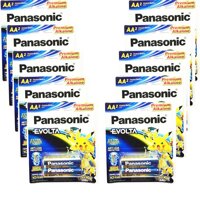 COMBO 10 VỈ PIN PANASONIC AA ALKALINE EVOLTA LR6EG 2B VỈ 2 VIÊN.