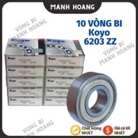 Combo 10 vòng bi (bạc đạn) KOYO 6203 ZZ, chất lượng tốt, trơn, bền bỉ. - Vòng bi Mạnh Hoàng