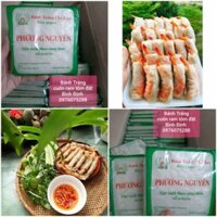 Combo 10 xấp Bánh Tráng cuốn chả ram tôm đất Bình Định