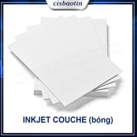 COMBO 10 XẤP-GIẤY INKJET 160G A4 COUCHE BÓNG IN MỰC NƯỚC- 1 XẤP 50 TỜ