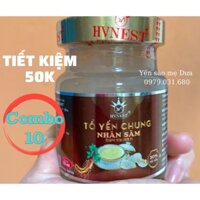 [Combo 10] Yến sào chưng nhân sâm phục hồi sức khoẻ cho người bệnh, người làm phẫu thuật