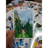 combo 100 ảnh 10x15 đã ép plastic ( tặng album)