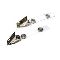 combo 100 cái Đầu kẹp bảng tên sắt móc nhựa