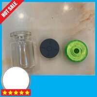 Combo 100 chai 5ml  + nút bạc + nút cao su+ nút chiết