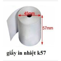 Combo 100 cuộn Giấy in nhiệt Kawai K57 x 45mm