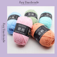 Combo 100 Cuộn Len Milk Cotton 50g - Được Chọn Màu