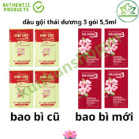 combo 100 gói dầu gội thái dương 3 hương hoa mẫu mới