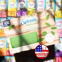 Combo 100 gói Đường ăn kiêng Splenda Stevia cỏ ngọt, cho người bệnh đường huyết, ăn kiêng, keto
