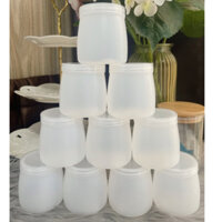 Combo 100 hủ đựng sữa chua 160ml kèm nắp - Tổng kho 98