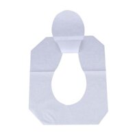 Combo ( 100 ) Miếng Giấy Lót Bồn Cầu Phủ Toilet Dùng 1 Lần Nơi Công Cộng Văn Phòng
