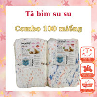 [Combo 100 miếng] Tã bỉm Dán Hipgig mềm mịn dành cho bé sơ sinh