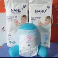 Combo 100 miếng tã bỉm dán/quần NANU baby cho bé - đủ size M/L/XL/XXXL