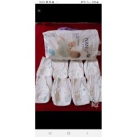 combo 100 miếng tã dán bỉm nanu baby size s/m