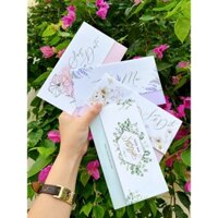 COMBO 100 Phôi thiệp cưới chưa in nội dung