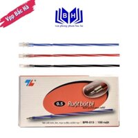 Combo 100 Ruột bút bi Thiên Long BPR-015 ngòi 0.5mm chứ không bút TL-079