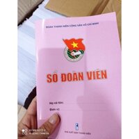 Combo 100 sổ đoàn viên mẫu mới giá bìa 10 k