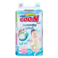 Combo 100 tã dán goon slim szNB,S (hàng trần)