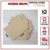 Combo 100 Tấm Bìa Carton Lạnh 3 Lớp~2mm Carton - Khổ 9.5cm x 13.5cm