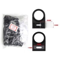 Combo 100 Tem nhãn, mác ghi tên đèn báo pha, nhãn nút nhấn phi 22mm - 25mm gắn tủ điện